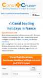 Mobile Screenshot of canal-cruiser.com